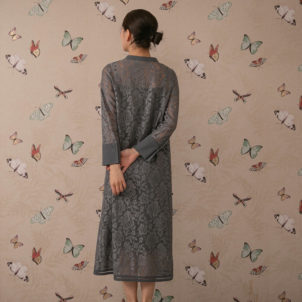 ワンピースドレス パーティードレス ワンピース 結婚式 フォーマルドレス オールレーススタンドカラーロングドレス お呼ばれドレス 二次会ドレス 袖付き 体型カバー 披露宴 成人式 同窓会 20代 ワンピースドレス パーティードレス ワンピース 結婚式 フォーマルドレス オールレーススタンドカラーロングドレス お呼ばれドレス 二次会ドレス 袖付き 体型カバー 披露宴 成人式 同窓会 20代