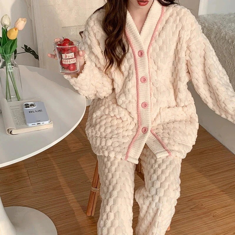 柔らかい ホームウェア フランネル コーラルフリース ウォーム 可愛い カジュアル パジャマ おしゃれ 柔らかい スイート 柔らかい ホームウェア フランネル コーラルフリース ウォーム 可愛い カジュアル パジャマ おしゃれ 柔らかい スイート