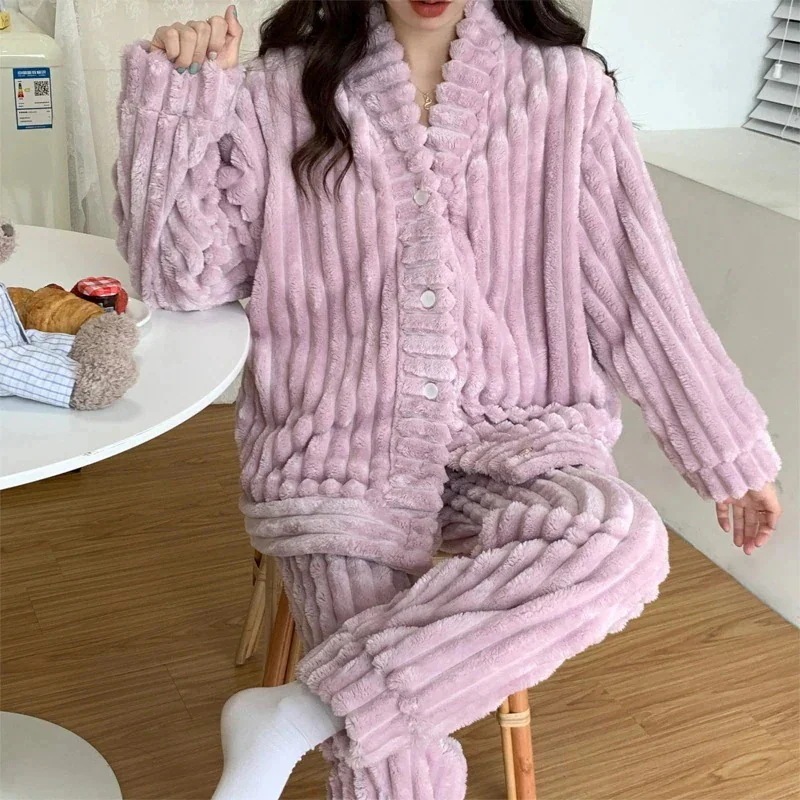 柔らかい ホームウェア フランネル コーラルフリース ウォーム 可愛い カジュアル パジャマ おしゃれ 柔らかい スイート 柔らかい ホームウェア フランネル コーラルフリース ウォーム 可愛い カジュアル パジャマ おしゃれ 柔らかい スイート