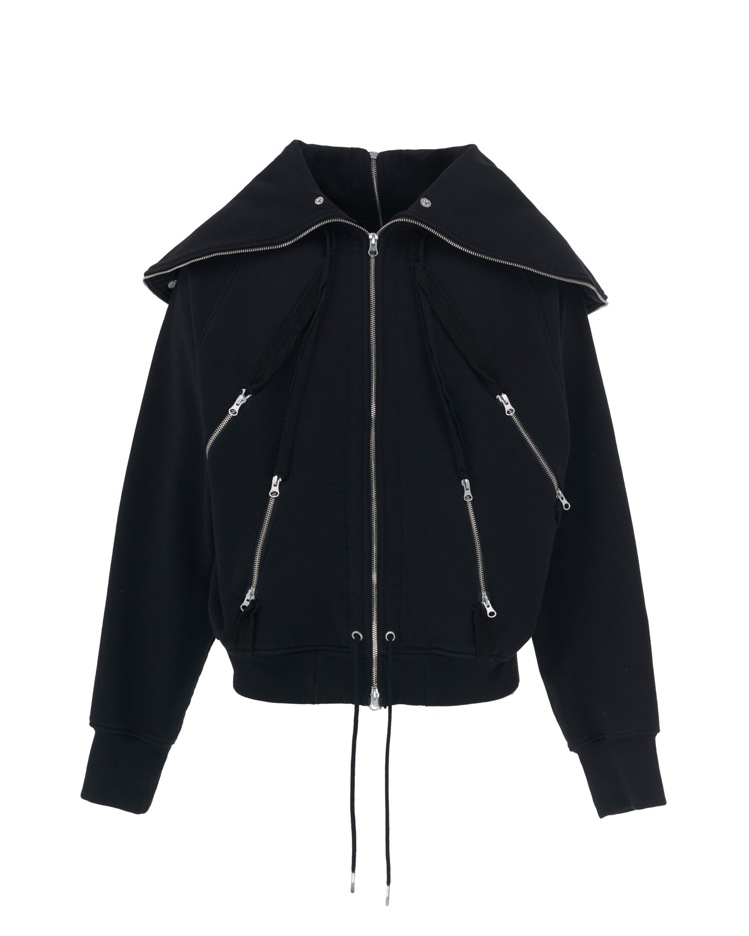 【SURGERY】 SURGERY BACK-FORTH SWEAT JACKET : BLACK 【SURGERY】 SURGERY BACK-FORTH SWEAT JACKET : BLACK