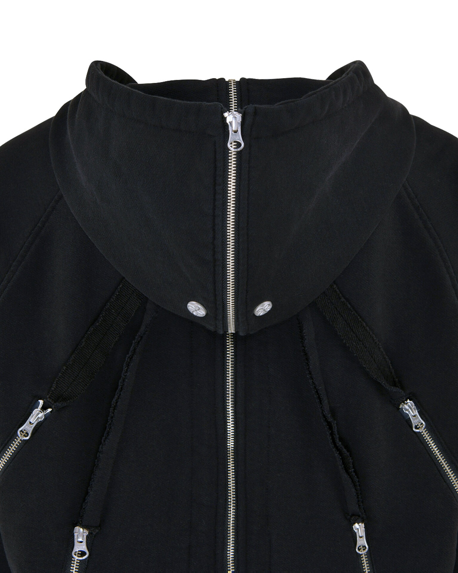【SURGERY】 SURGERY BACK-FORTH SWEAT JACKET : BLACK 【SURGERY】 SURGERY BACK-FORTH SWEAT JACKET : BLACK