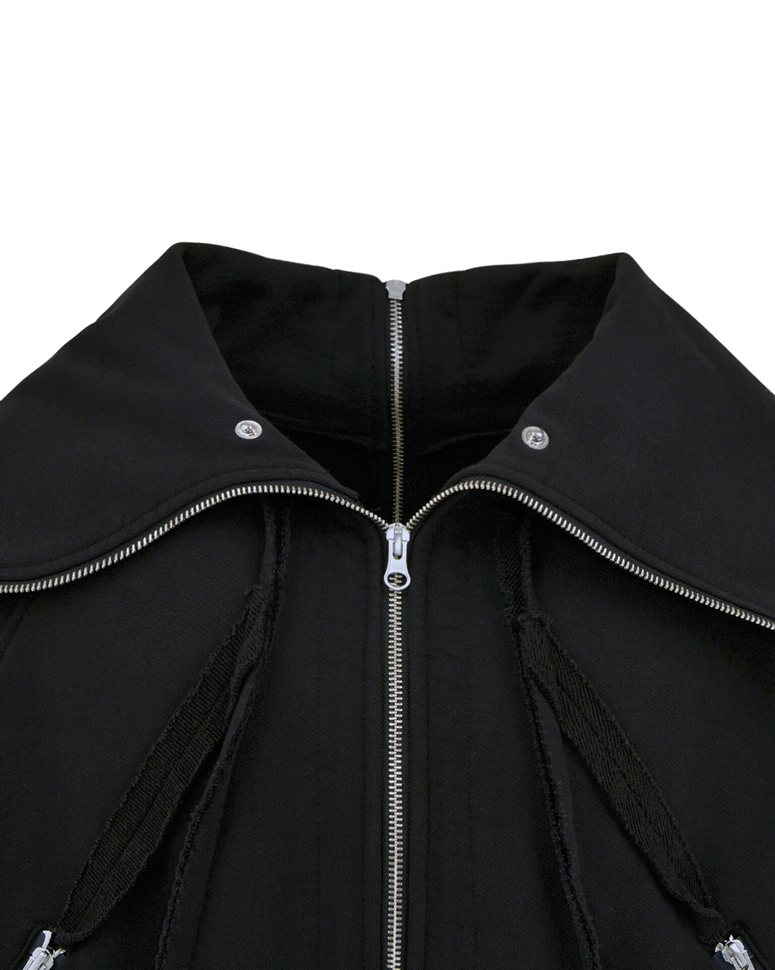 SURGERY】 SURGERY BACK-FORTH SWEAT JACKET : BLACK
