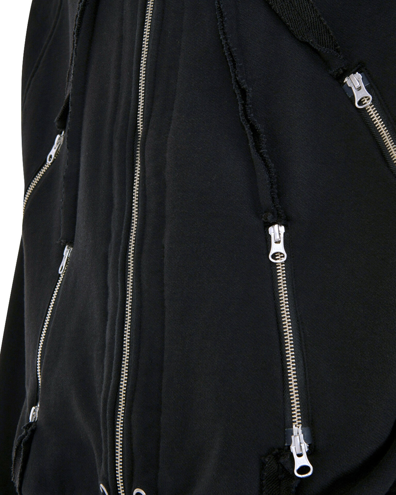 SURGERY】 SURGERY BACK-FORTH SWEAT JACKET : BLACK