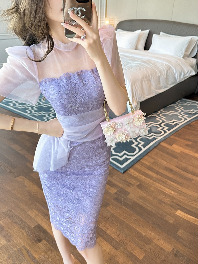 2024 春 ワンピース フォーマル キャバ 大人 チャイナ ウェディング 結婚式 ドレス パーティードレス お呼ばれ 披露宴