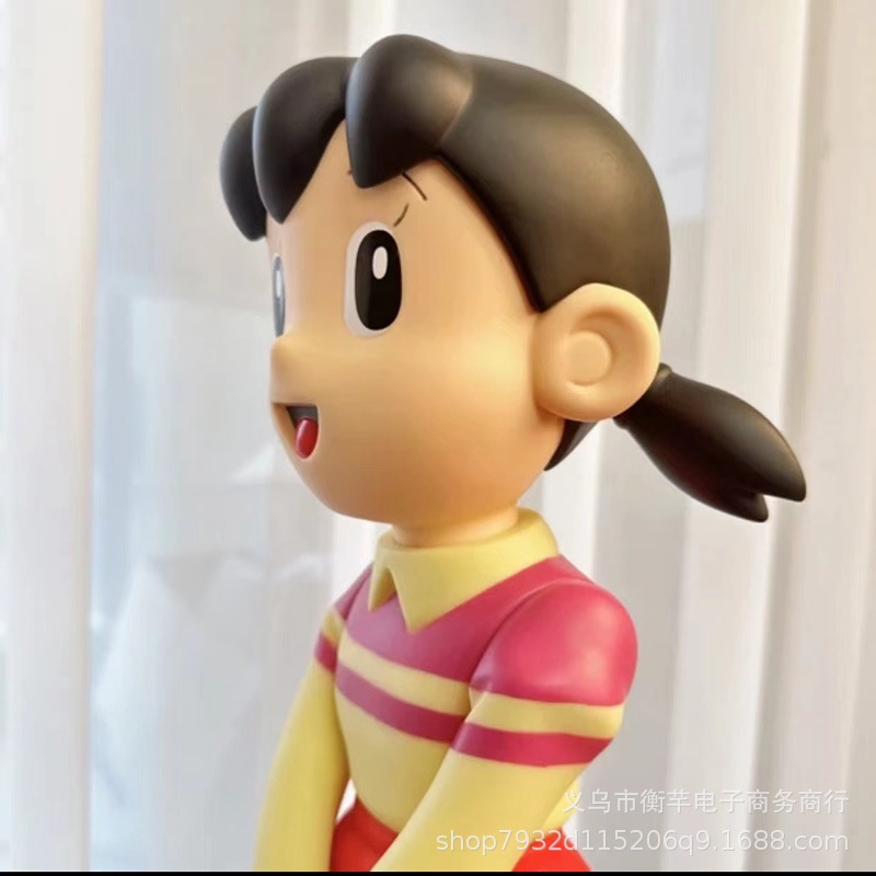 【配送料無料】 ドラえもんのび太しずかフィギュア超大型置物1：1キャラクター潮遊びフィギュアぬいぐるみプレゼント