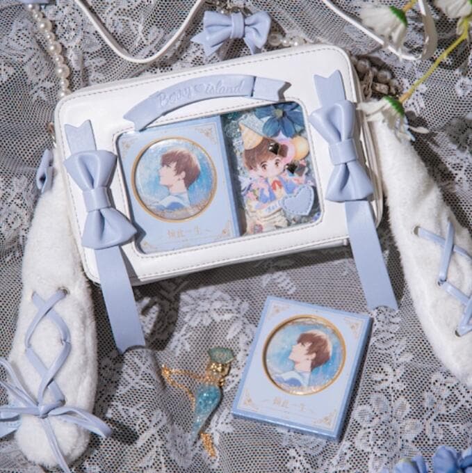 全7カラー もこもこうさ耳付き痛バッグ 全7カラー もこもこうさ耳付き痛バッグ