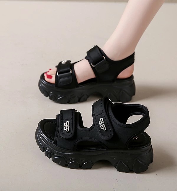 スポーツサンダル 厚底 レディース ヒール6cm ベルト コンフォート 歩きやすい 軽量 美脚効果 スポサン 厚底サンダル ビーチサンダル 厚底靴 カジュアル 夏 黒 ホワイト 22.0 22.5 2 スポーツサンダル 厚底 レディース ヒール6cm ベルト コンフォート 歩きやすい 軽量 美脚効果 スポサン 厚底サンダル ビーチサンダル 厚底靴 カジュアル 夏 黒 ホワイト 22.0 22.5 2