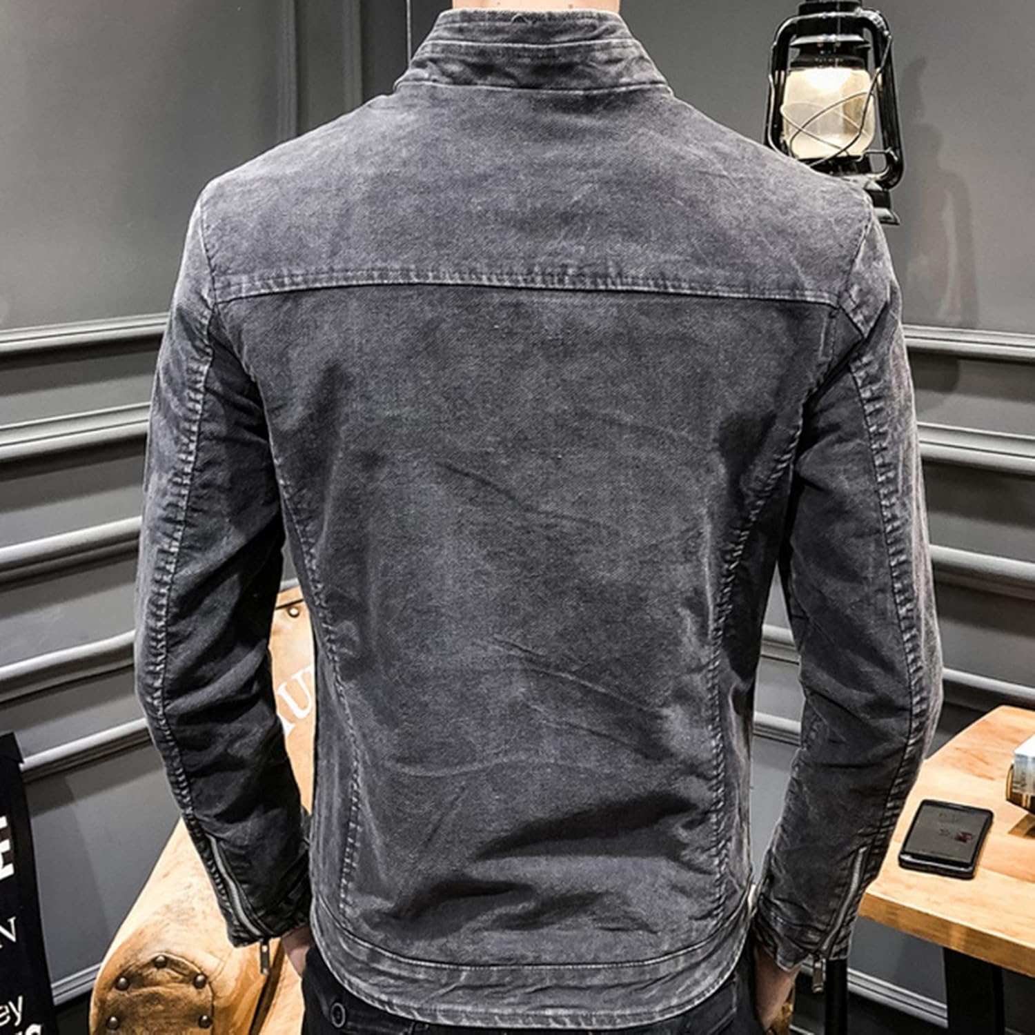 ライトアウター メンズジャケット Gジャン ブルゾン ジップアップ ジャンパー デニム お洒落 カジュアル 春秋服 ショート丈 ファッション バイク ランニング キャンプ 自転車 旅行 釣り