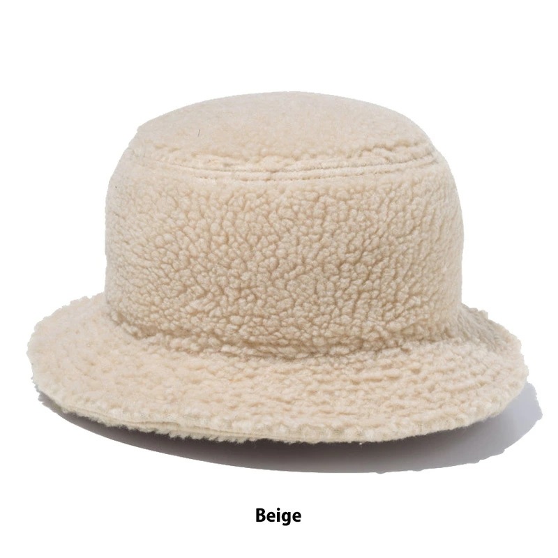 ニュー エラ NEW ERA バケット01 Boa Fleece ボアフリース ベージュ バケットハット 帽子 ニュー エラ NEW ERA バケット01 Boa Fleece ボアフリース ベージュ バケットハット 帽子