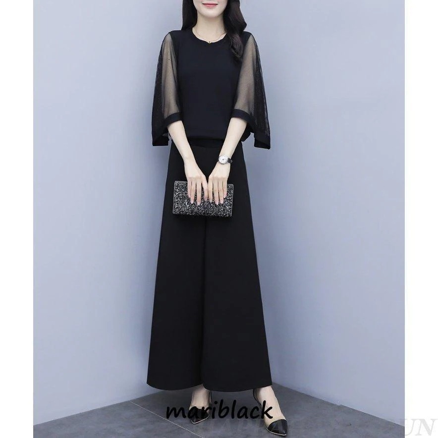 かっこいいパンツドレス 袖あり 黒 セパレート パーティードレス 結婚式 お呼ばれ ドレス 30代 40代 50代 黒ドレス セットアップ 大きいサイズ 3L 4L かっこいいパンツドレス 袖あり 黒 セパレート パーティードレス 結婚式 お呼ばれ ドレス 30代 40代 50代 黒ドレス セットアップ 大きいサイズ 3L 4L