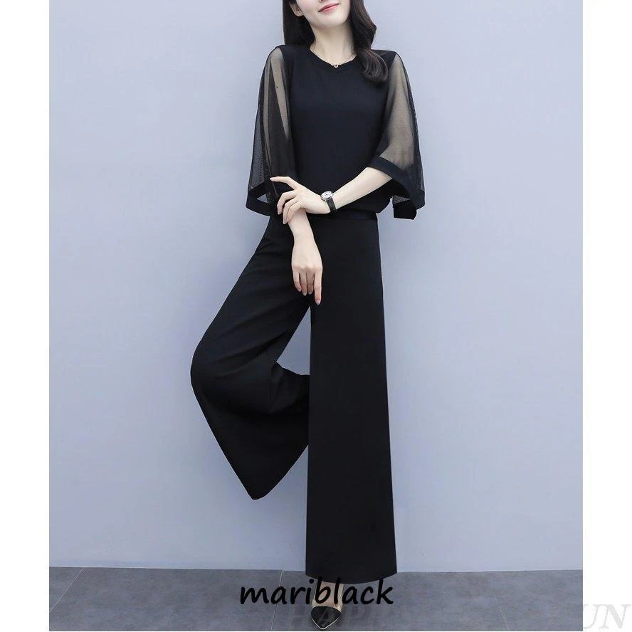 かっこいいパンツドレス 袖あり 黒 セパレート パーティードレス 結婚式 お呼ばれ ドレス 30代 40代 50代 黒ドレス セットアップ 大きいサイズ 3L 4L かっこいいパンツドレス 袖あり 黒 セパレート パーティードレス 結婚式 お呼ばれ ドレス 30代 40代 50代 黒ドレス セットアップ 大きいサイズ 3L 4L