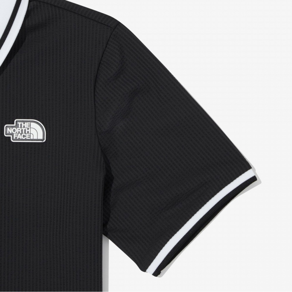 [ノースフェイス公式] NT7PQ37A 女性用アイスフィールド半袖ジップアップポロ