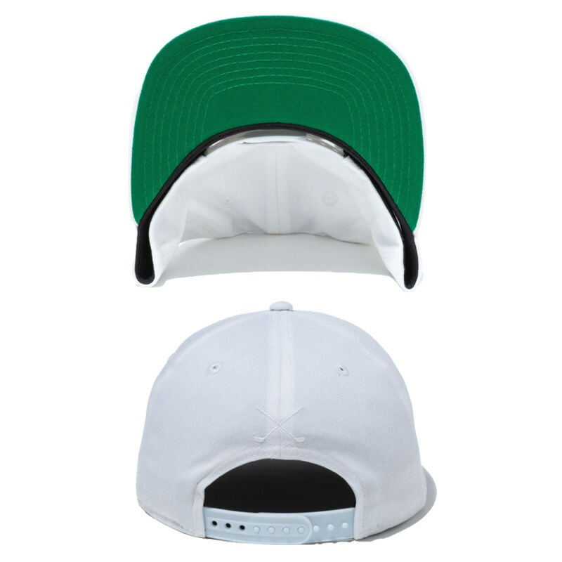 ニュー エラ 9FIFTY Original Fit Stretch Cotton Washable ストレッチコットン ウォッシャブル アーチロゴ White/Cloud ゴルフ キャップ 帽子