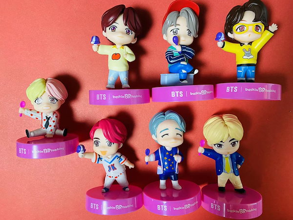 話題の人気 Qoo10] サーティワン バスキンロビンス BTS アイドルグッズ