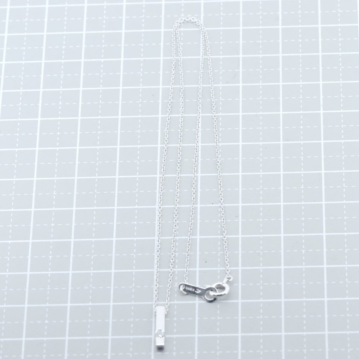 ダイヤモンド ネックレス 4℃ K18WG(18金 ホワイトゴールド) 質屋出品 ダイヤモンド ネックレス 4℃ K18WG(18金 ホワイトゴールド) 質屋出品