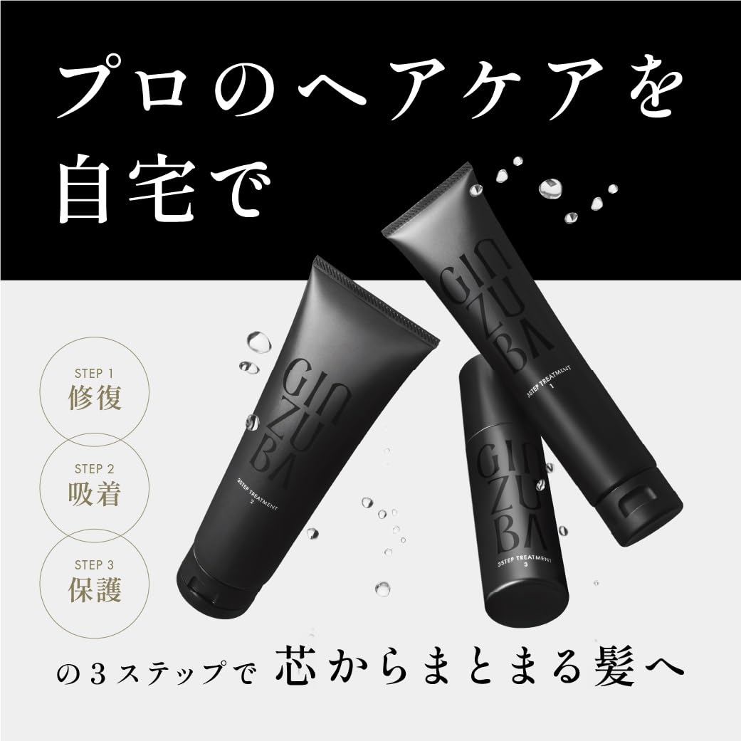GINZUBA3ステップトリートメント セット