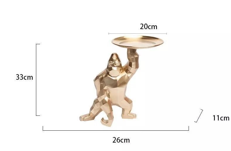 ゴールデンゴリラ オブジェ 置物 ホワイト ブラック レッド 4色オブジェ 小物入れ おしゃれ インテリア おもしろ 動物 ごりら 黄金 金 かわいい ポリゴン 3D ゴールデンゴリラ オブジェ 置物 ホワイト ブラック レッド 4色オブジェ 小物入れ おしゃれ インテリア おもしろ 動物 ごりら 黄金 金 かわいい ポリゴン 3D
