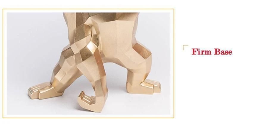 ゴールデンゴリラ オブジェ 置物 ホワイト ブラック レッド 4色オブジェ 小物入れ おしゃれ インテリア おもしろ 動物 ごりら 黄金 金 かわいい ポリゴン 3D ゴールデンゴリラ オブジェ 置物 ホワイト ブラック レッド 4色オブジェ 小物入れ おしゃれ インテリア おもしろ 動物 ごりら 黄金 金 かわいい ポリゴン 3D