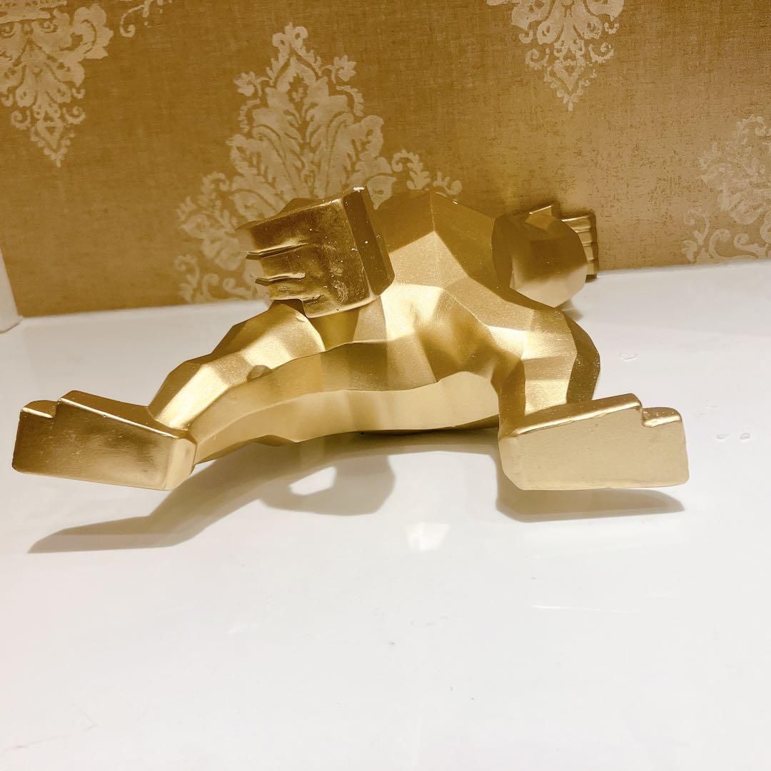 ゴールデンゴリラ オブジェ 置物 ホワイト ブラック レッド 4色オブジェ 小物入れ おしゃれ インテリア おもしろ 動物 ごりら 黄金 金 かわいい ポリゴン 3D ゴールデンゴリラ オブジェ 置物 ホワイト ブラック レッド 4色オブジェ 小物入れ おしゃれ インテリア おもしろ 動物 ごりら 黄金 金 かわいい ポリゴン 3D