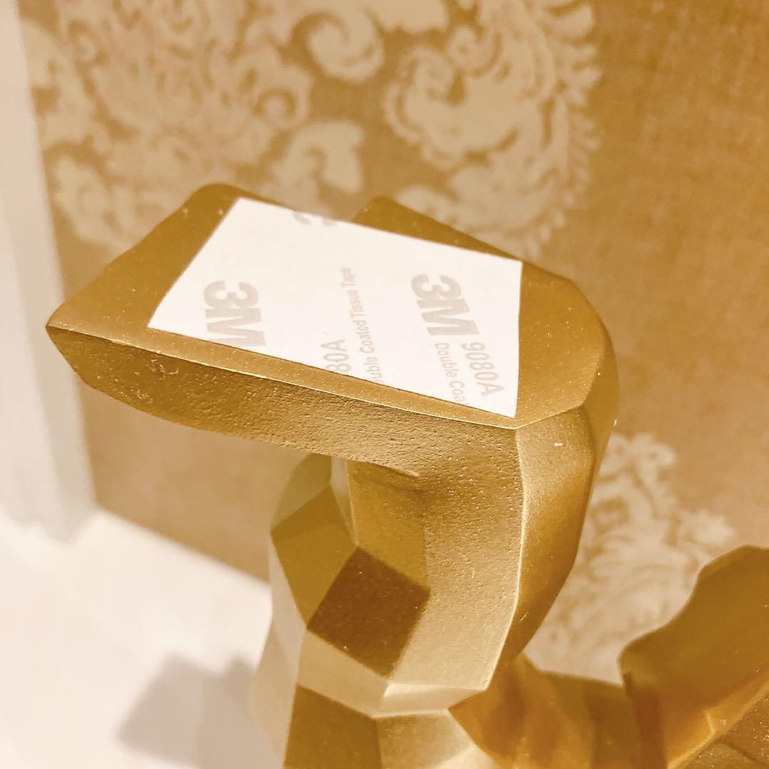 ゴールデンゴリラ オブジェ 置物 ホワイト ブラック レッド 4色オブジェ 小物入れ おしゃれ インテリア おもしろ 動物 ごりら 黄金 金 かわいい ポリゴン 3D ゴールデンゴリラ オブジェ 置物 ホワイト ブラック レッド 4色オブジェ 小物入れ おしゃれ インテリア おもしろ 動物 ごりら 黄金 金 かわいい ポリゴン 3D