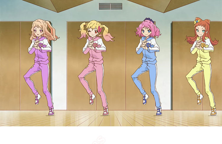 アイカツ！スタイル 四ツ星学園 スクールジャージ 桜庭ローラ 七倉小春 虹野ゆめ 早乙女あこ コスプレ衣装