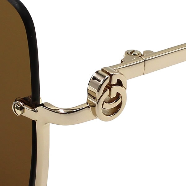 サングラス GG1279S-002 サングラス EYEWEAR ゴールド ブラウン ノーズパット メンズ レディース ユニセックス サングラス GG1279S-002 サングラス EYEWEAR ゴールド ブラウン ノーズパット メンズ レディース ユニセックス