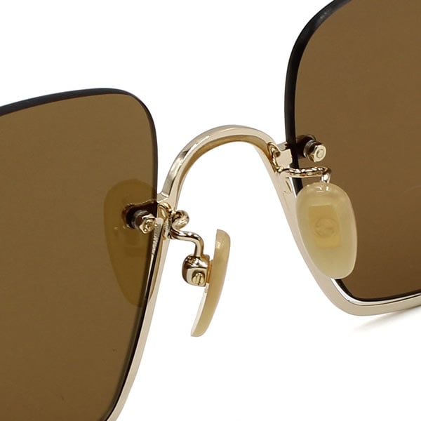 サングラス GG1279S-002 サングラス EYEWEAR ゴールド ブラウン ノーズパット メンズ レディース ユニセックス サングラス GG1279S-002 サングラス EYEWEAR ゴールド ブラウン ノーズパット メンズ レディース ユニセックス