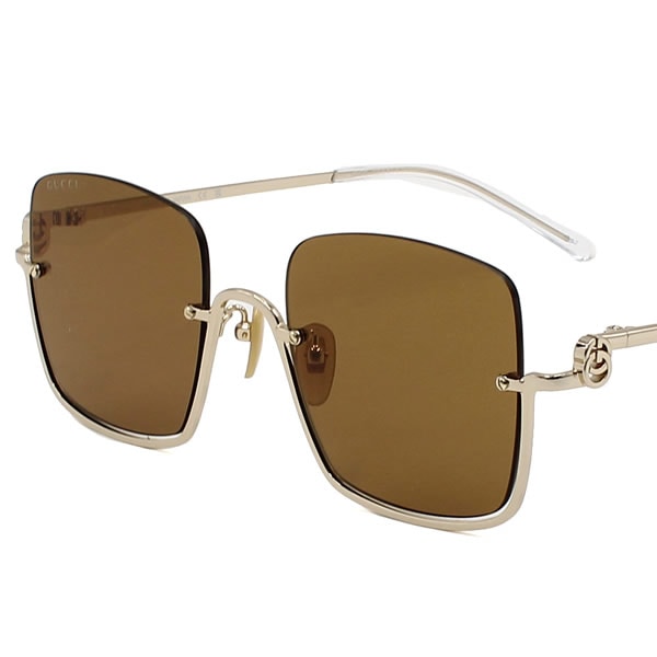 サングラス GG1279S-002 サングラス EYEWEAR ゴールド ブラウン ノーズパット メンズ レディース ユニセックス サングラス GG1279S-002 サングラス EYEWEAR ゴールド ブラウン ノーズパット メンズ レディース ユニセックス