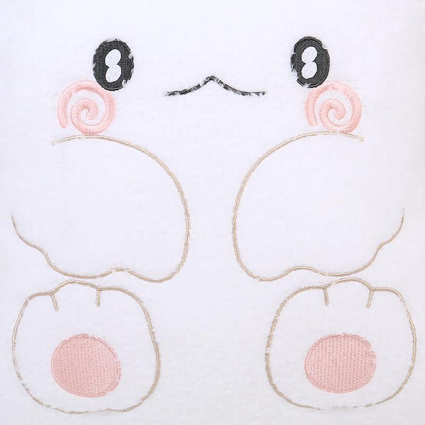 Qoo10] はなまるおばけ キャラクター形クッション