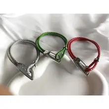 見事なカスタムメイドの中空 MB ブレスレット仕立てられた長さ: カップルの愛情を表現するのに最適 見事なカスタムメイドの中空 MB ブレスレット仕立てられた長さ: カップルの愛情を表現するのに最適