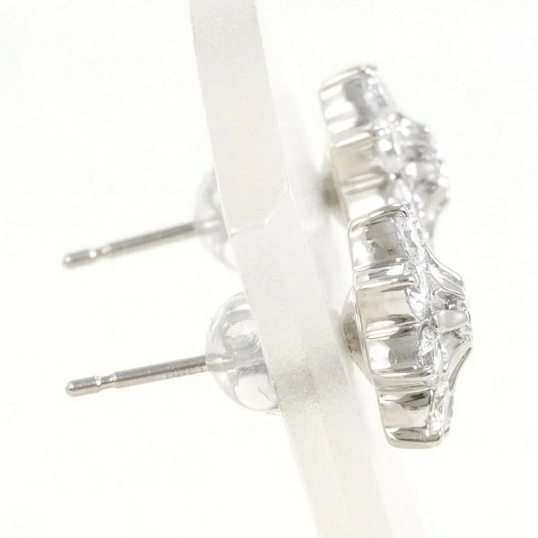 PT900 プラチナ ピアス ダイヤ 0.50 ×2 総重量約3.7g ジュエリー 中古 PT900 プラチナ ピアス ダイヤ 0.50 ×2 総重量約3.7g ジュエリー 中古