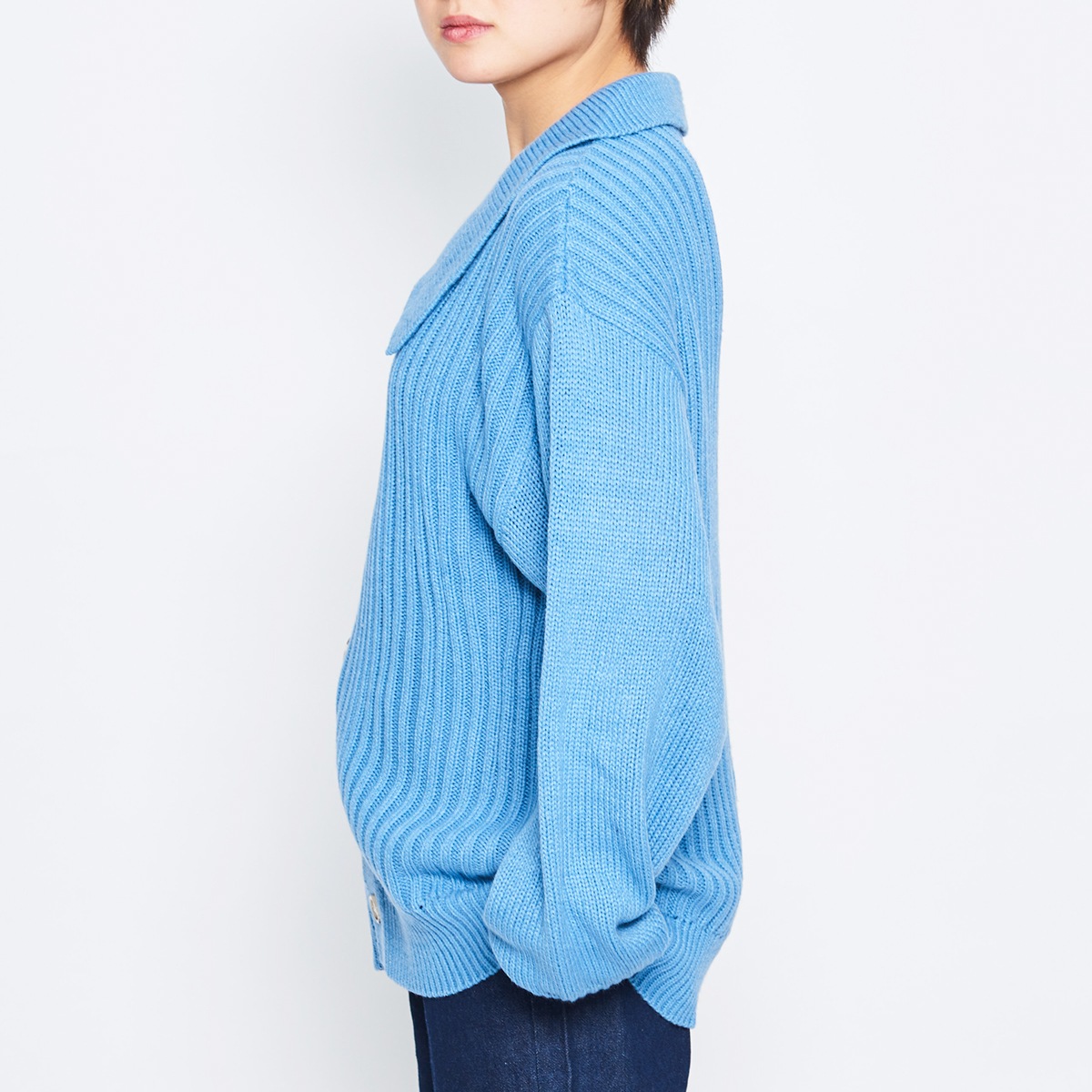 ポロカーディガン ポロカーディガン