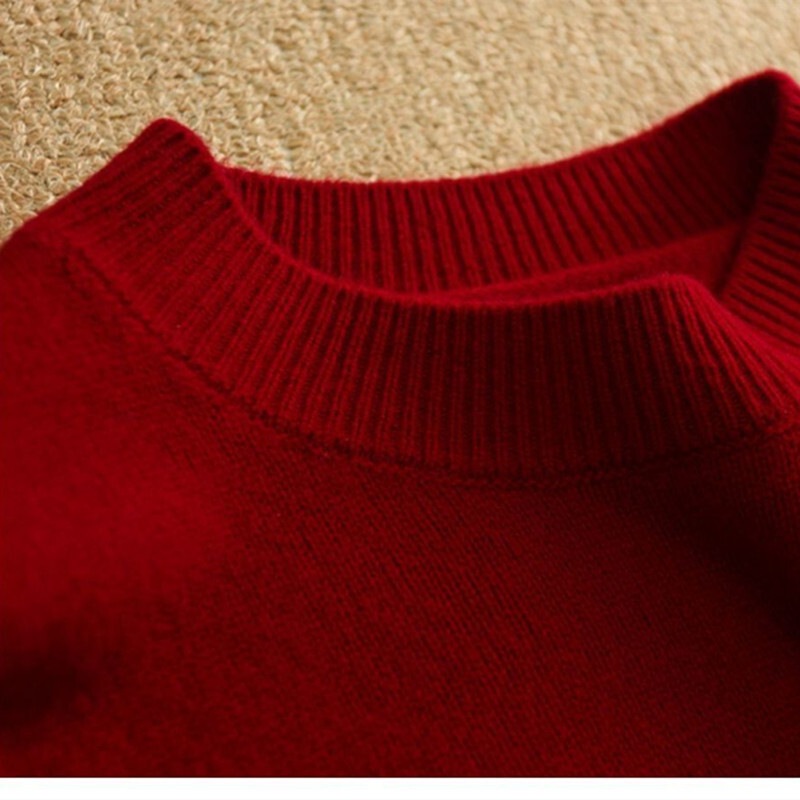 トップス カットソー ニットソー セーター 袖あり 長袖 ゆる ホワイト レッド ブラック かわいい 大人可愛い きれいめ 上品 レトロ 主役級 存在感 春 秋 冬 10代 20代 30代 個性的