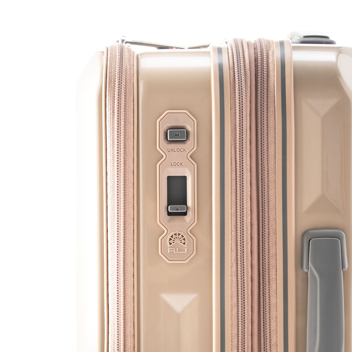 ハードキャリーケース デカかるEdge Front Open 5～7泊 55L+10L ALI-077-22FW-SMNT スモークミント