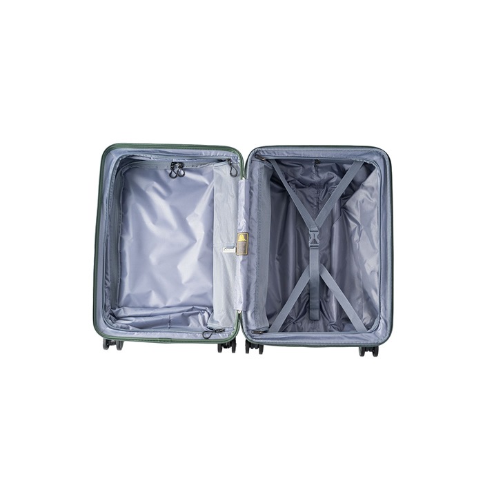 ハードキャリーケース デカかるEdge Front Open 5～7泊 55L+10L ALI-077-22FW-SMNT スモークミント