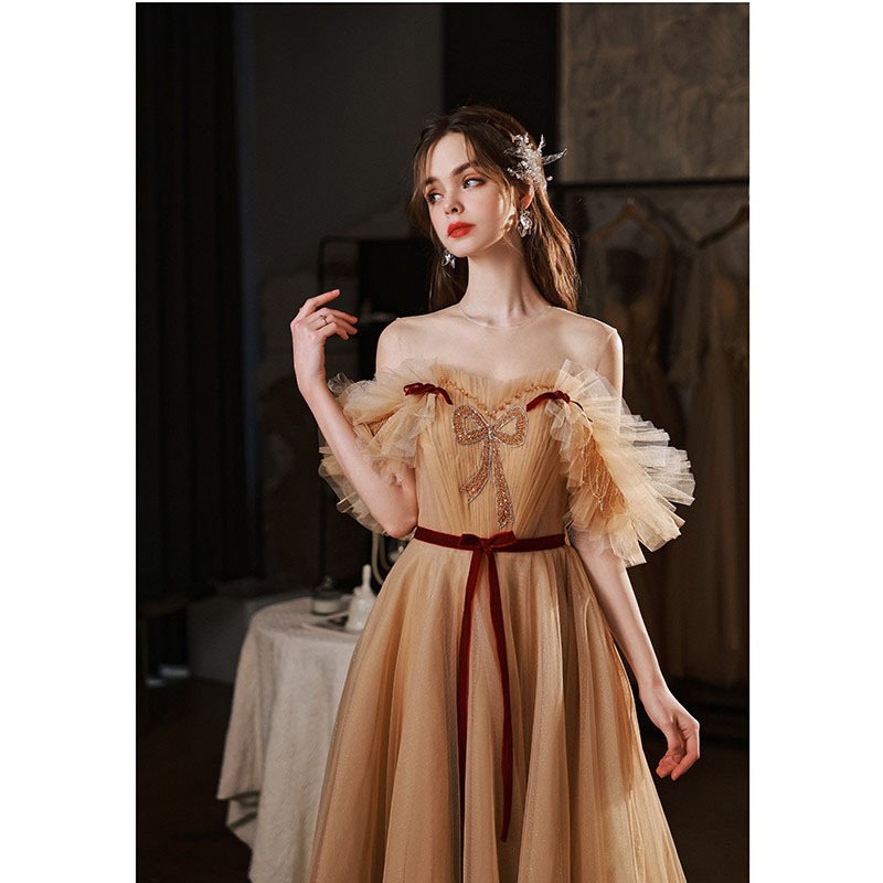 カラードレス パーティードレス イブニングドレス ウェディングドレス ゴールド ブラウン ステージ 舞台 発表会 演奏会 結婚式 二次会 花嫁 コンサート 可愛いウエディングドレス 披露宴 前撮り コ カラードレス パーティードレス イブニングドレス ウェディングドレス ゴールド ブラウン ステージ 舞台 発表会 演奏会 結婚式 二次会 花嫁 コンサート 可愛いウエディングドレス 披露宴 前撮り コ