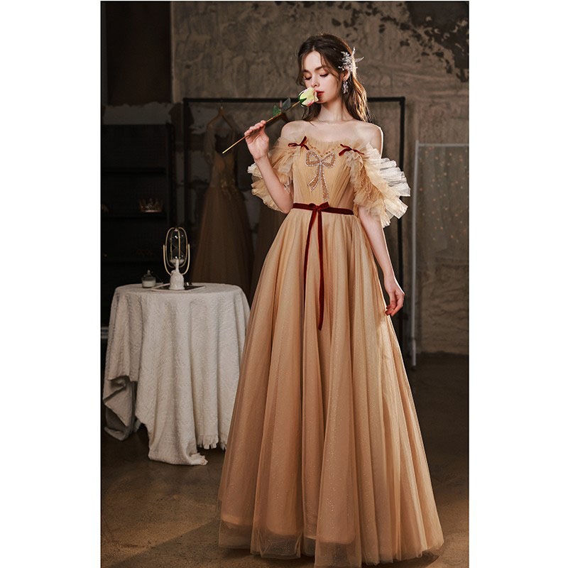 カラードレス パーティードレス イブニングドレス ウェディングドレス ゴールド ブラウン ステージ 舞台 発表会 演奏会 結婚式 二次会 花嫁 コンサート 可愛いウエディングドレス 披露宴 前撮り コ カラードレス パーティードレス イブニングドレス ウェディングドレス ゴールド ブラウン ステージ 舞台 発表会 演奏会 結婚式 二次会 花嫁 コンサート 可愛いウエディングドレス 披露宴 前撮り コ