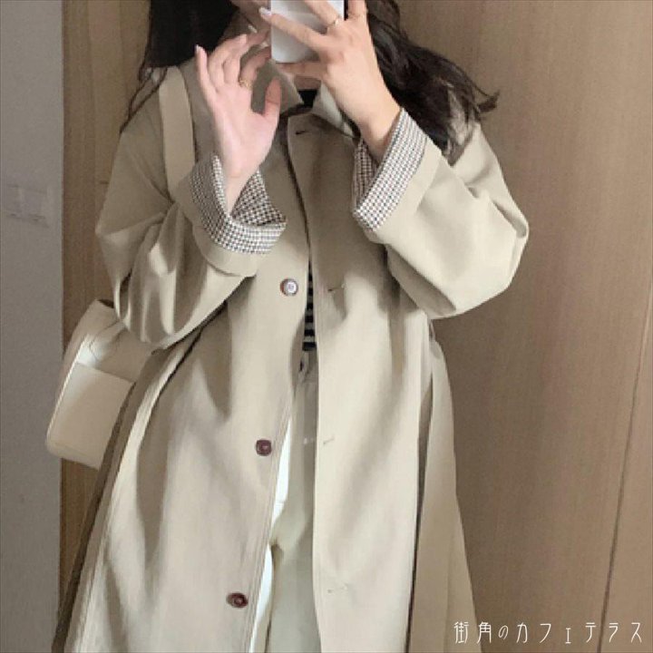 アウター コート 2色 ロングコート ロング ロング丈 袖あり 長袖 無地 ポケット かわいい 大人可愛い 綺麗 シンプル カジュアル 大人 おしゃれ お洒落 ママ服 大人女子 こなれ感