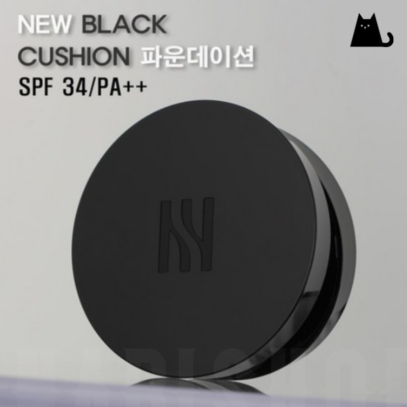 【本品】 NEWブラック クッション ファンデーション 6色(17C1,17N1,21N1,21C1,23C1,23N1) / クッションファンデ/韓国日本の人気コスメ