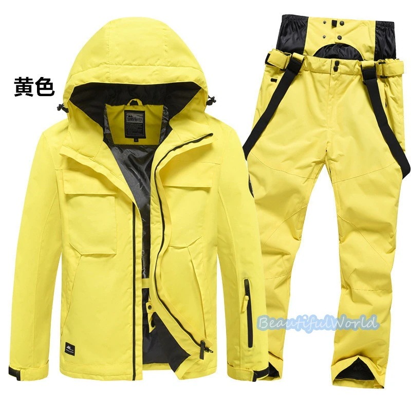 美品】ノースフェイス 上下セットアップ 中綿入 イエロー×迷彩