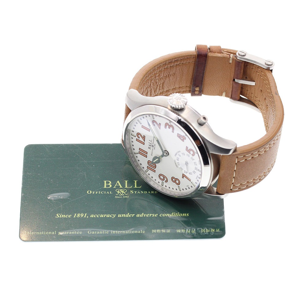 ボールウォッチ BALLWATCH NM2038D エンジニアマスターII オフィサー スモールセコンド 手巻き メンズ 保証書付き_843268【中古】 ボールウォッチ BALLWATCH NM2038D エンジニアマスターII オフィサー スモールセコンド 手巻き メンズ 保証書付き_843268【中古】