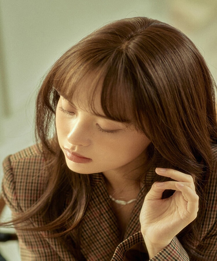 ピンクエイジ　総手植え)ロングミディハグパーマ ヘアアクセサリー Qoo10 ピンクエイジ 総手植え)ロングミディハグパーマ ヘアア