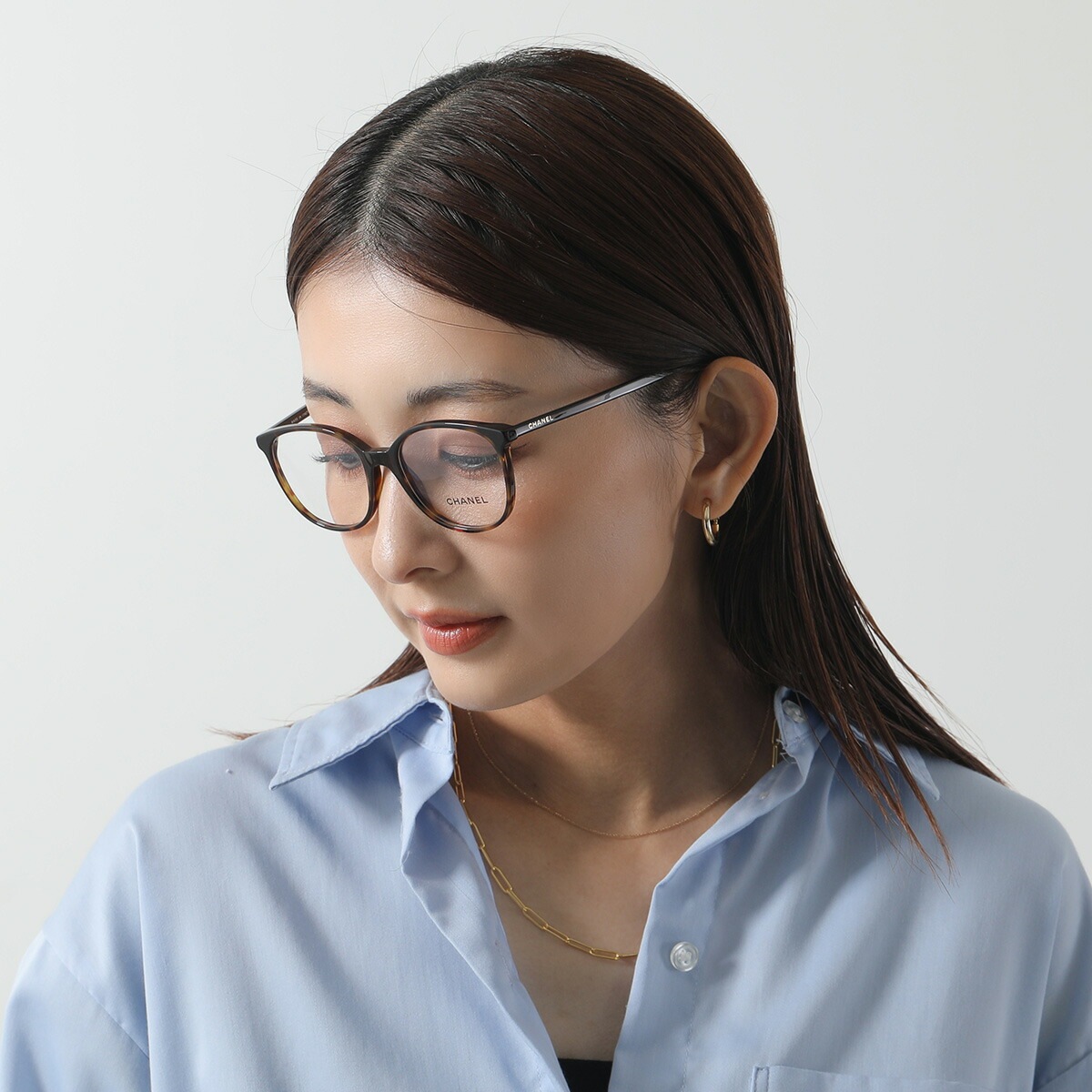 CHANEL シャネル メガネ 3432 レディース ボストン型 セルフレーム フルリム CCマーク ココマーク 伊達メガネ ダテ めがね アイウェア C714/DarkHvana CHANEL シャネル メガネ 3432 レディース ボストン型 セルフレーム フルリム CCマーク ココマーク 伊達メガネ ダテ めがね アイウェア C714/DarkHvana