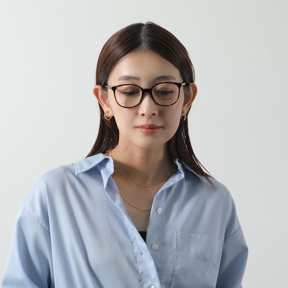 CHANEL シャネル メガネ 3432 レディース ボストン型 セルフレーム フルリム CCマーク ココマーク 伊達メガネ ダテ めがね アイウェア C714/DarkHvana CHANEL シャネル メガネ 3432 レディース ボストン型 セルフレーム フルリム CCマーク ココマーク 伊達メガネ ダテ めがね アイウェア C714/DarkHvana