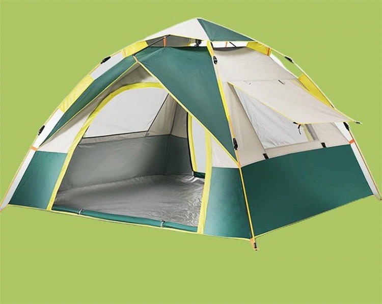 キャンプアウト アルミドームテント3UV（オールドイエロー） キャンプ