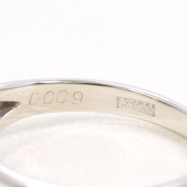 PT900 プラチナ リング 11号 ルビー 0.37 ダイヤ 0.09 中古 PT900 プラチナ リング 11号 ルビー 0.37 ダイヤ 0.09 中古