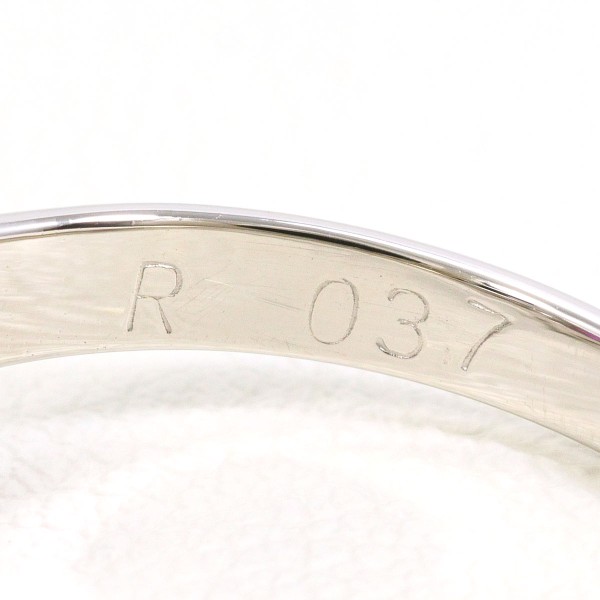 PT900 プラチナ リング 11号 ルビー 0.37 ダイヤ 0.09 中古 PT900 プラチナ リング 11号 ルビー 0.37 ダイヤ 0.09 中古