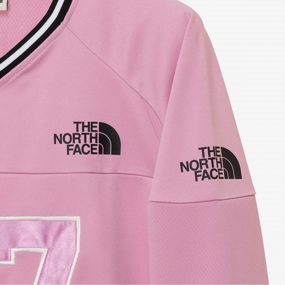 ノースフェイス TNF クルー 長袖Tシャツ LIGHT PINK NM5MR05M