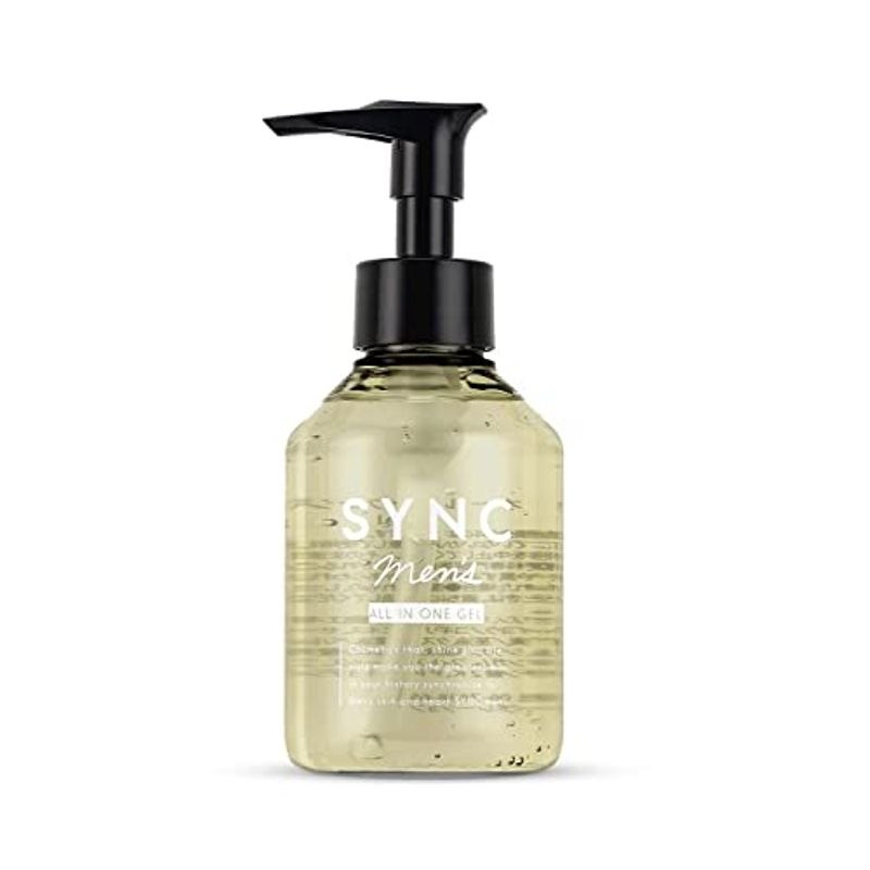 Sync が大特価 Mens オールインワン ジェル メンズ 化粧水 アフターシェーブローション 150ml