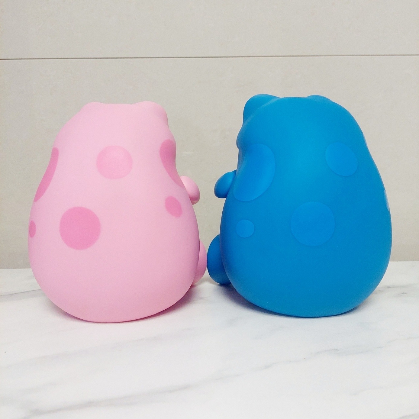 [セット構成]ジンロヒキガエルグッドズヒキガエルとガールフレンドピンクヒキガエルフィギュアカップル